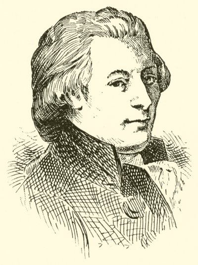 Wolfgang Amadeus Mozart, 1756-1791 door American School